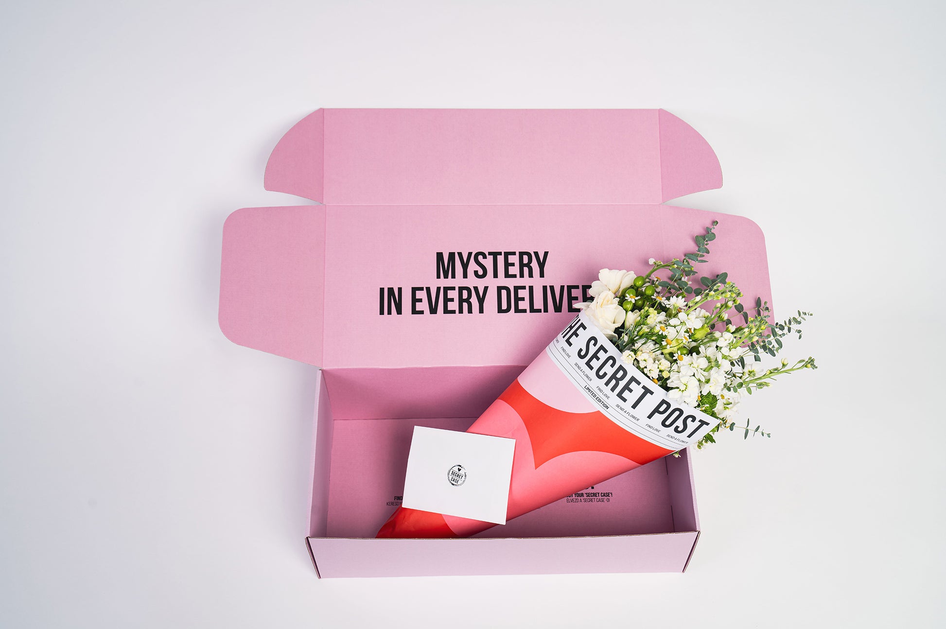 Mystery Box Elegáns Virágdoboz